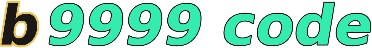 b9999 code logo